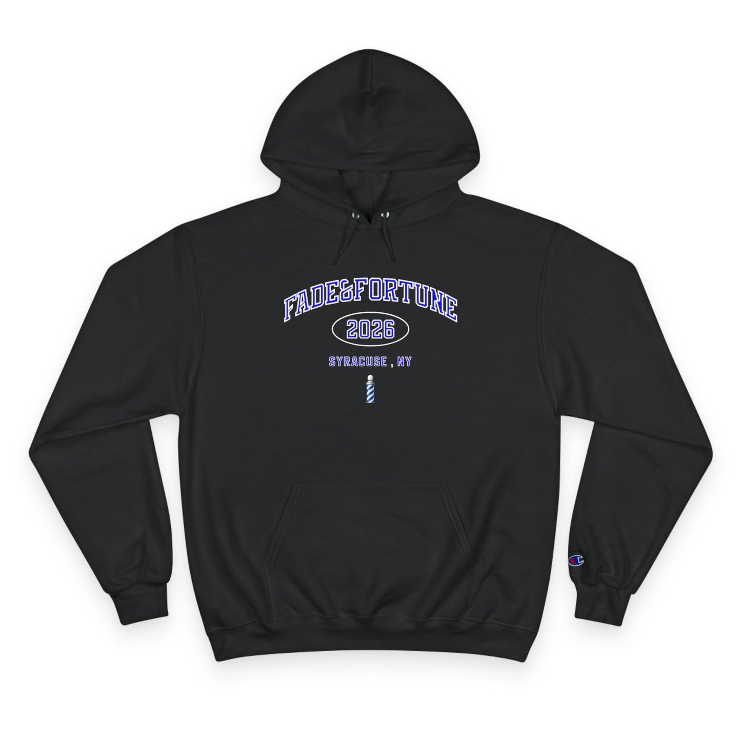 Champion Hoodie — Pride & Fortune 2023 Collegiate-Style Pullover